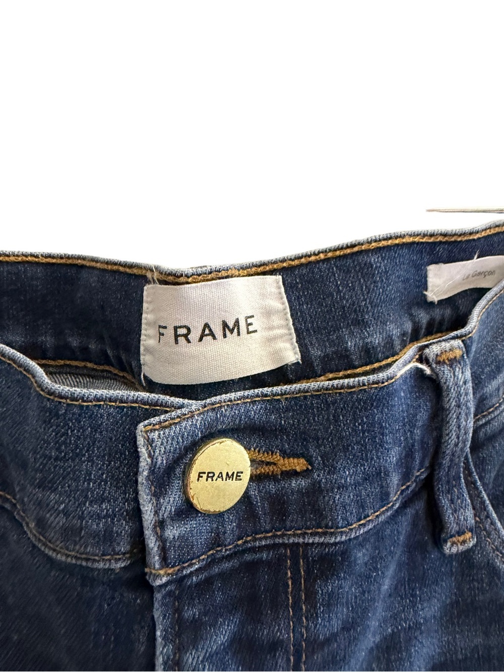 FRAME Le Garcon Jeans Azure Size 29 - Picture 9 of 9